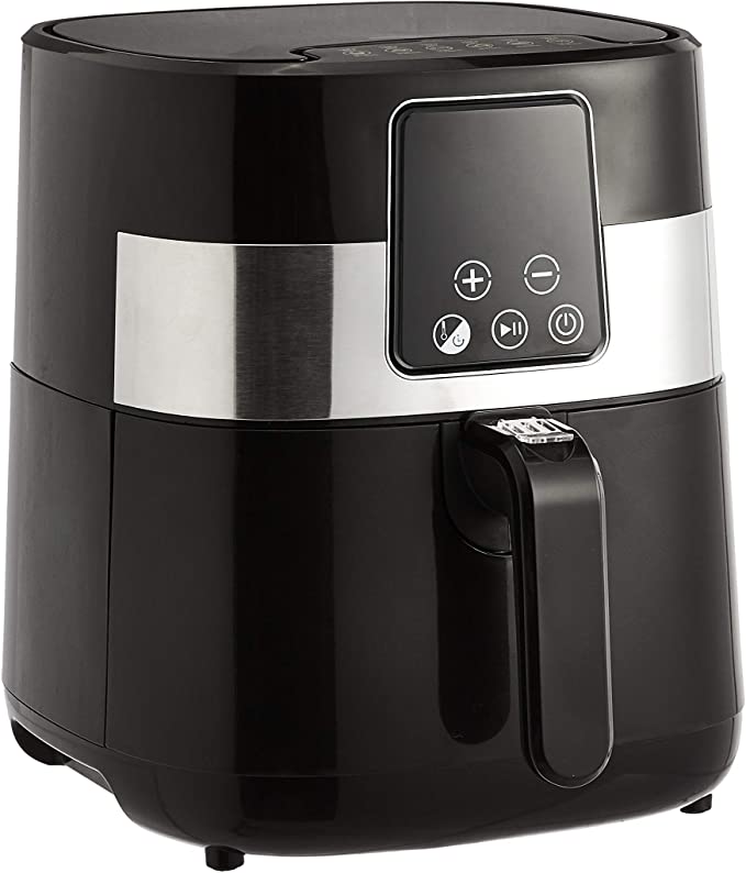 Amazon Basics Automatic-Off Countertop Air Fryer, 3.2-Quart