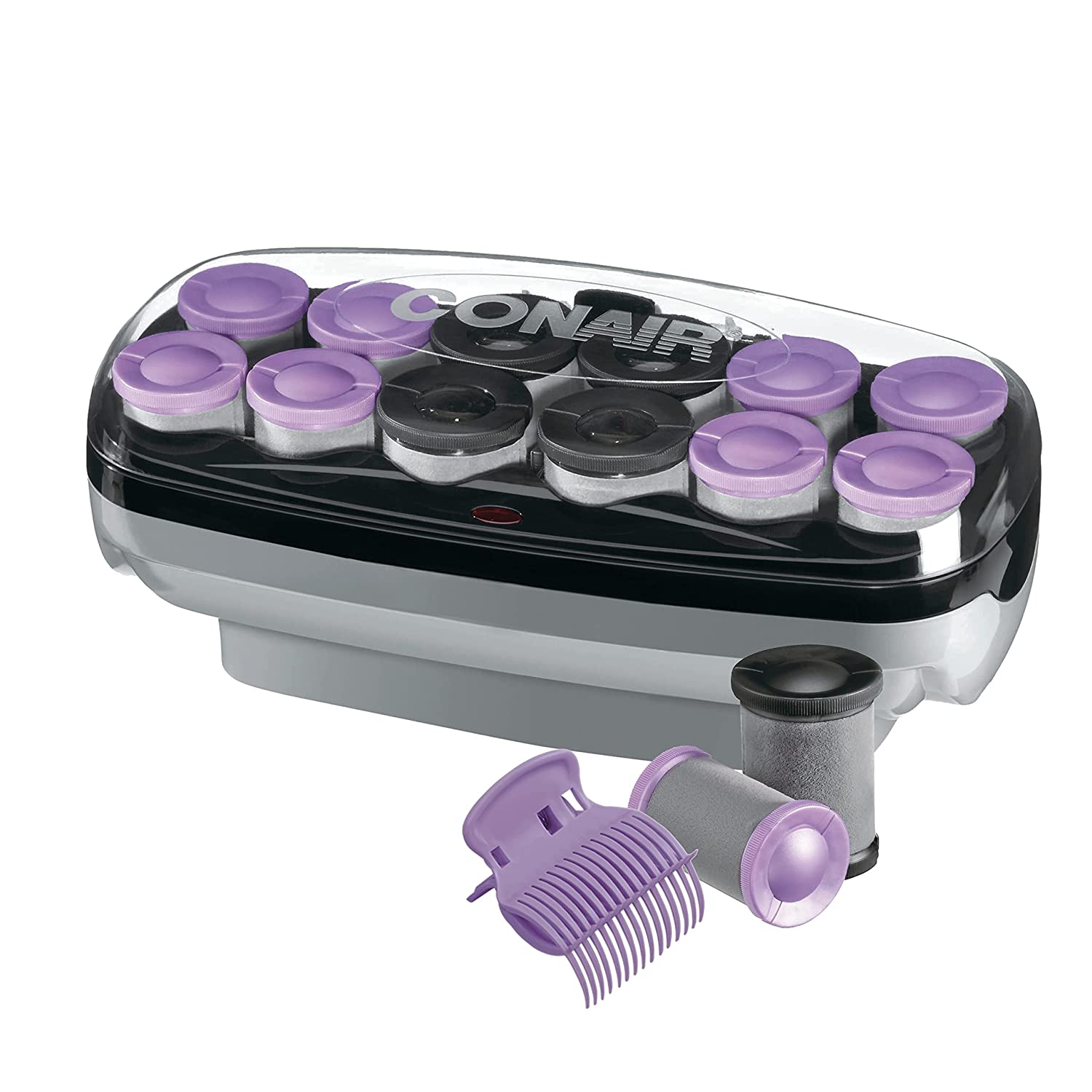 Conair Ceramic Jumbo & Super-Sized Hot Rollers, 12-Piece