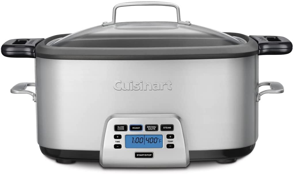 Cuisinart MSC-800 Stainless Steel Programmable Multi-Cooker, 7-Quart