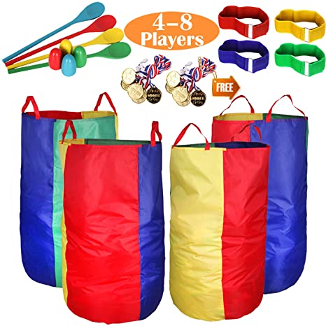 CWLAKON Assorted Relay Kids’ Outdoor Games, 24-Piece