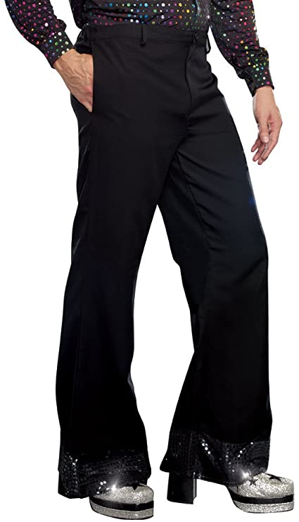 Dreamgirl Flared Leg Polyester Men’s Disco Pants