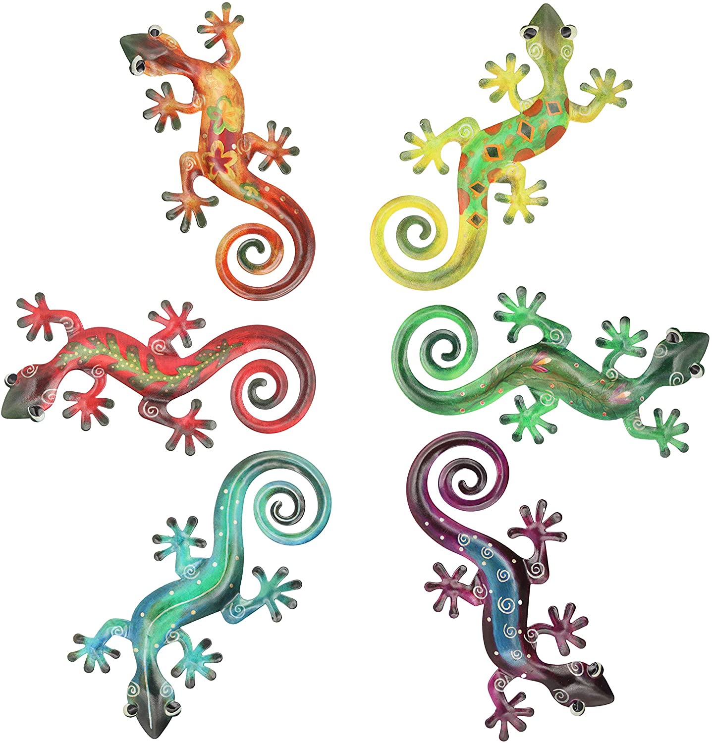 Hanizi Hanging Gecko Outdoor Wall Decor