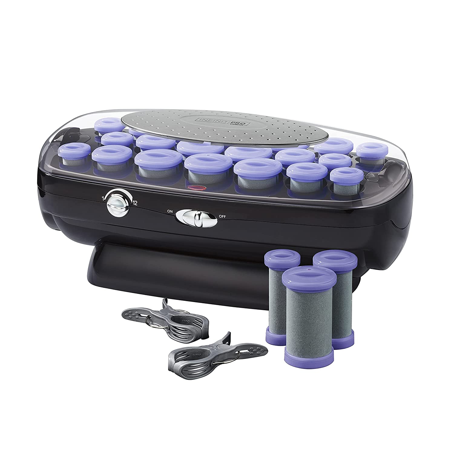 INFINITIPRO BY CONAIR Voluminous Heat Wave Hot Rollers, 20-Piece