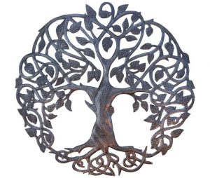 It’s Cactus Recycled Steel Tree Of Life Outdoor Wall Decor