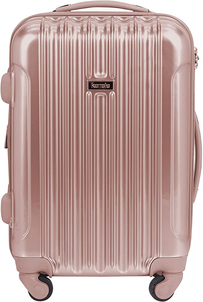 kensie Alma Wheeled Hard Shell Suitcase, 20-Inch