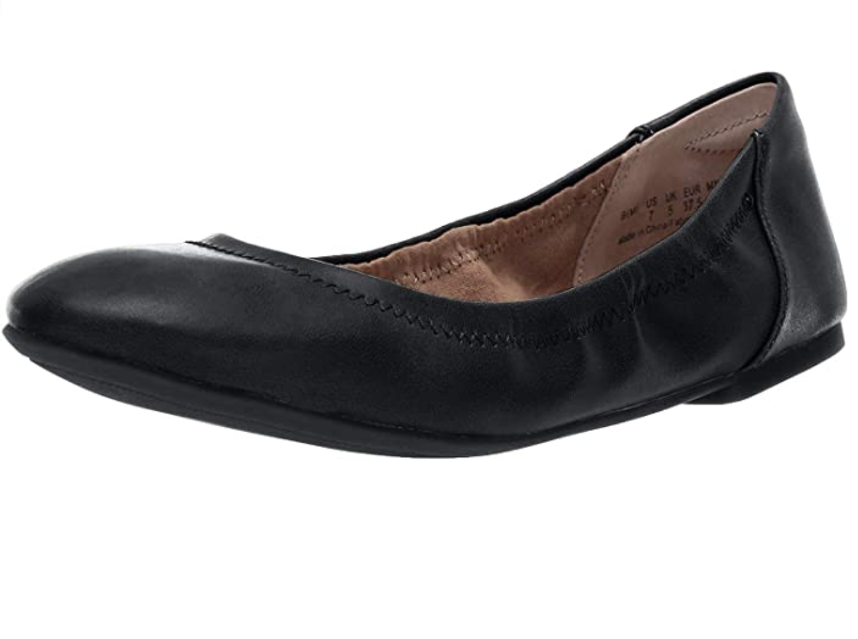 Amazon Essentials Belice Ballet Faux Leather Women’s Flats