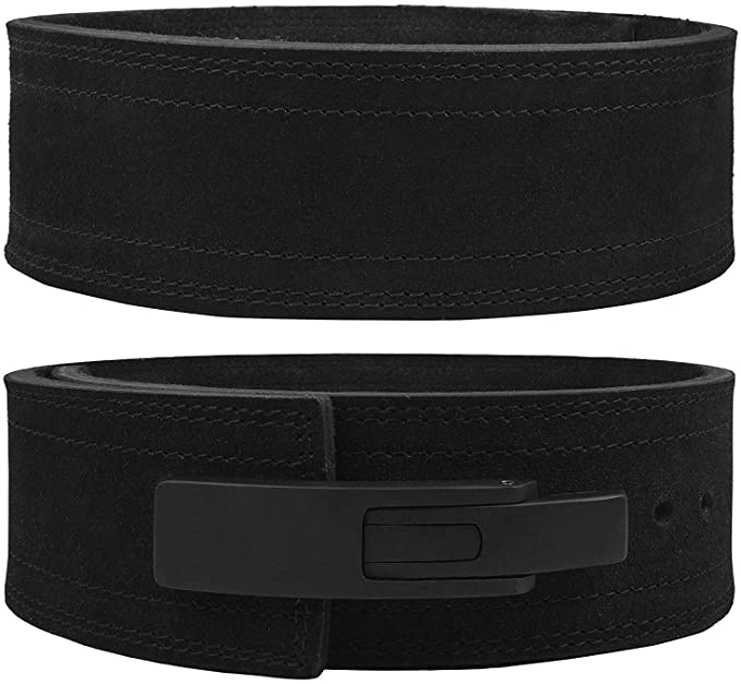 Hawk Sports Lever Leather Power Lifting Belt