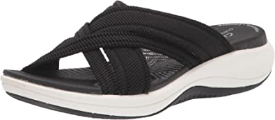 Clarks Mira Isle Crisscross Strap Lightweight Women’s Slide Sandals