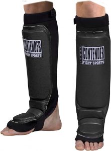 Contender Fight Sports Neoprene-Wrap MMA Shin Guards