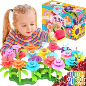 FunzBo Easy Clean Build-A-Garden Toddler Girl Toy