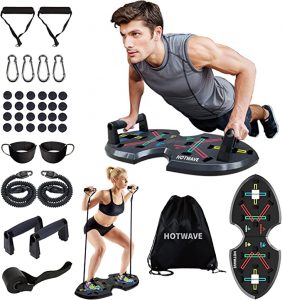 Hotwave Strength-Training Push-Up Board