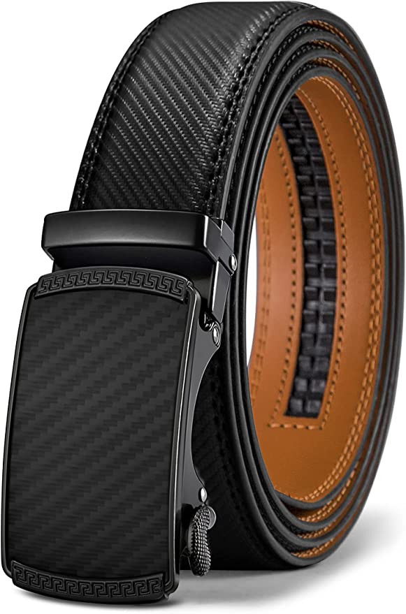 BULLIANT Micro Size Adjustment Men’s Ratchet Belt