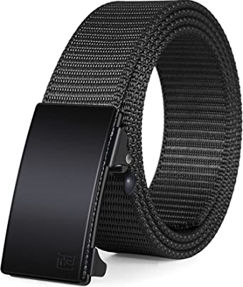 FAIRWIN Nylon Webbing Men’s Ratchet Belt