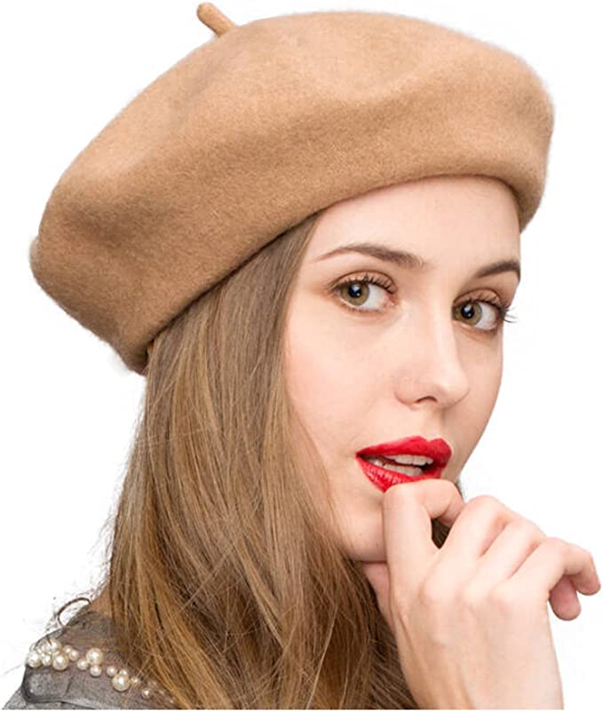 Gllutt Women’s 100% Wool French Beret