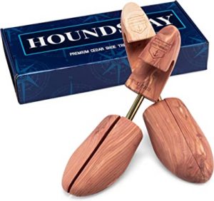 HOUNDSBAY Spring Loaded Red Cedar Shoe Trees