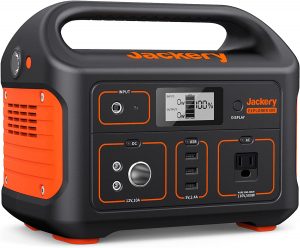 Jackery Long-Lasting Portable Battery Generator, 500-Watt