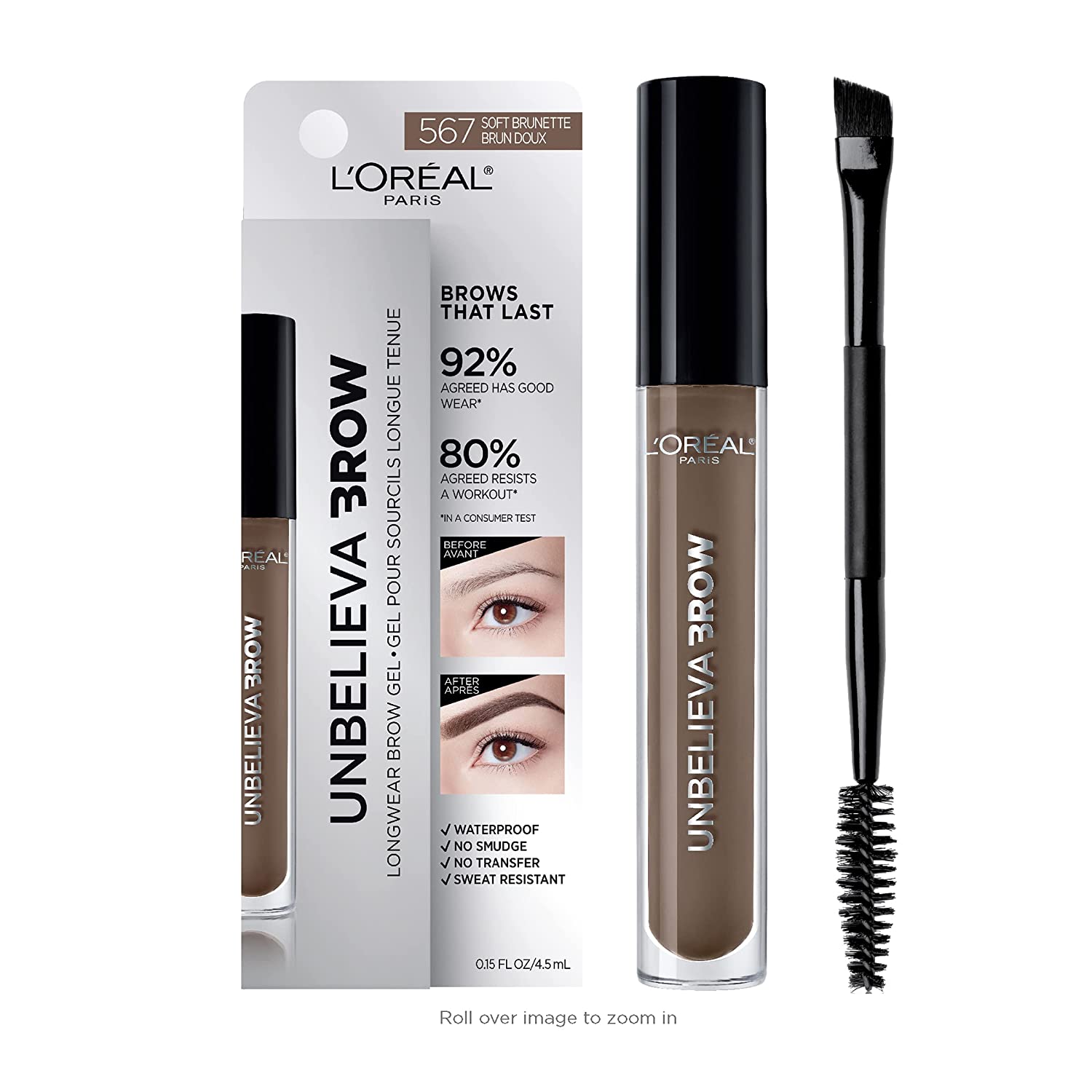 L’Oreal Paris Unbelieva-Brow Waterproof Brow Gel