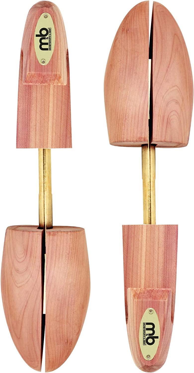 Moneysworth & Best Brass Plated Metal Hardware Shoe Trees