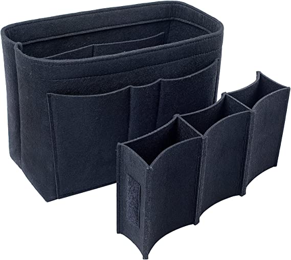 Olunsu Structured & Pliable Felt Purse Organizer Insert