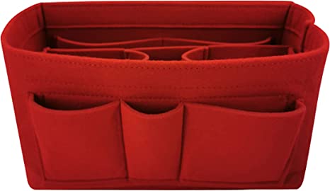 Travel-Wizz 2-in-1 Felt Zippered Purse Organizer Insert