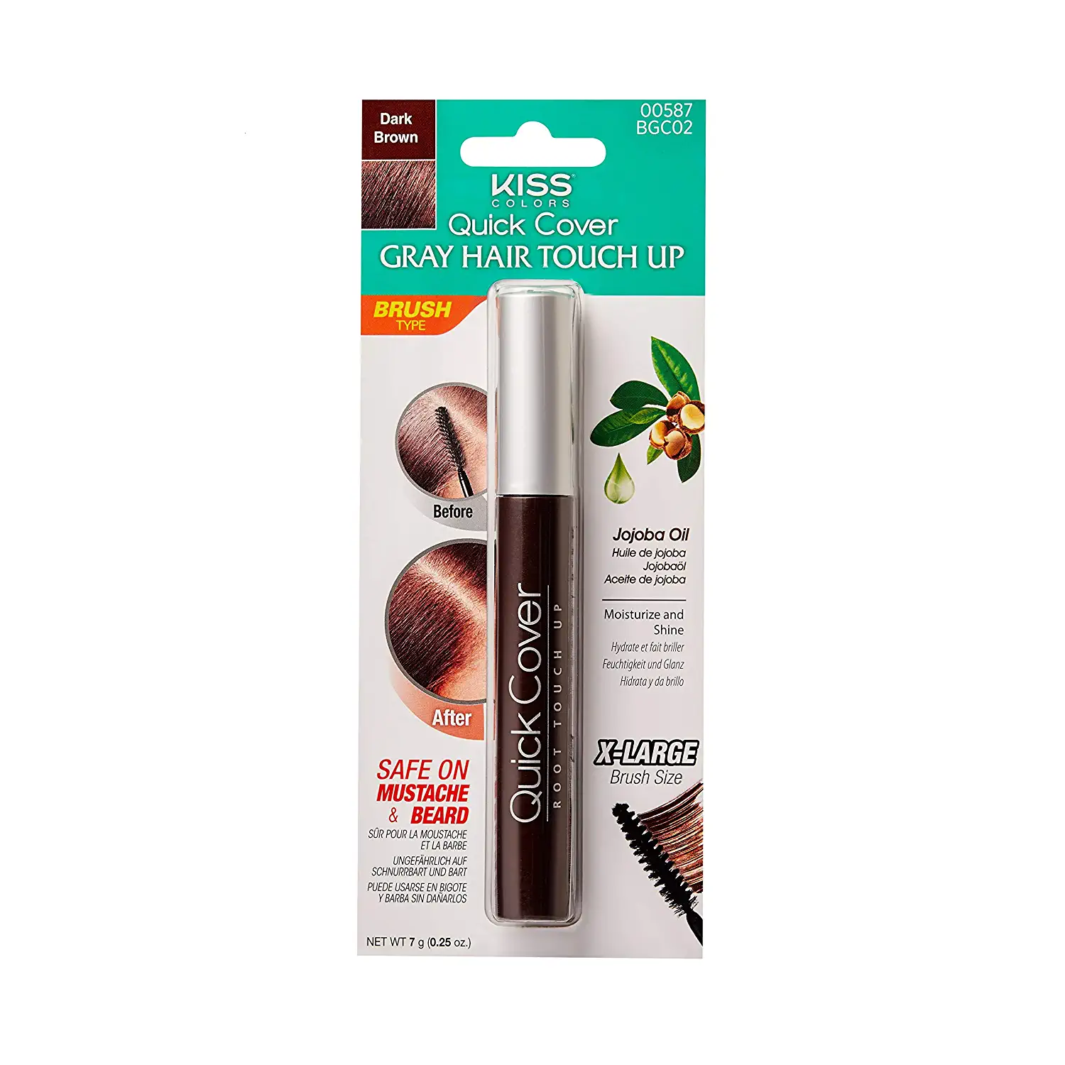 Kiss Quick Cover Water-Resistant Root Touch-Up