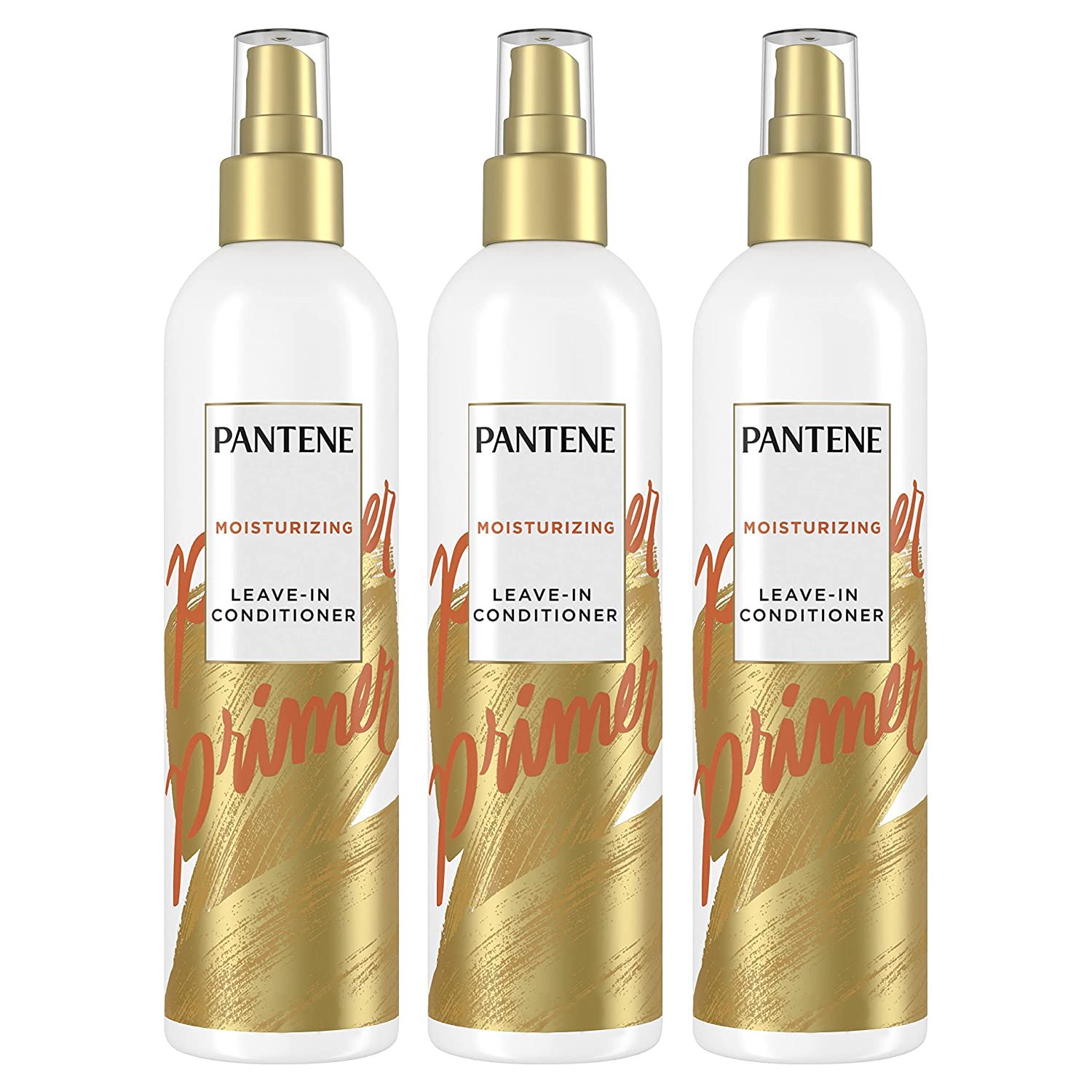 Pantene Nutrient Boost Repair Detangling Spray, 3-Count