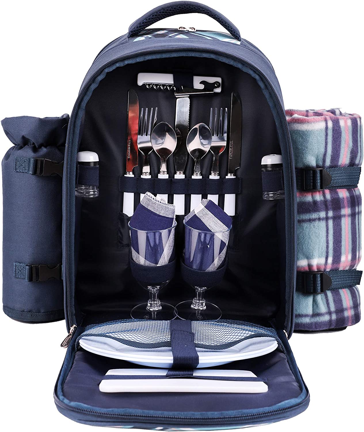 apollo walker Detachable Bottle Holder Picnic Basket Backpack