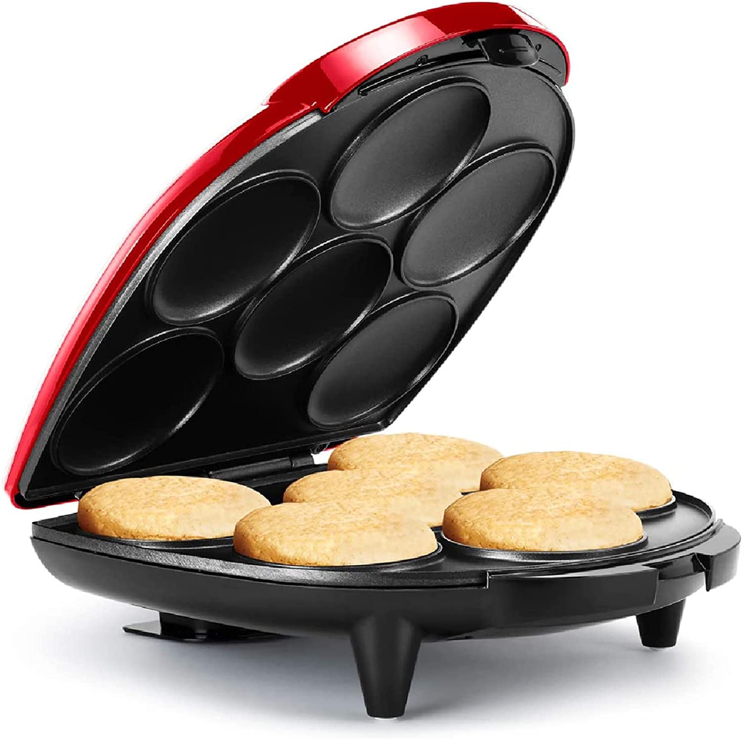 Holstein Housewares Space Saving Safety Locking Pancake Maker