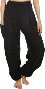 LOFBAZ High Waisted Lightweight Women’s Bohemian Pants