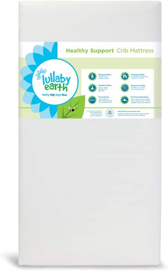 Lullaby Earth Healthy Support Greenguard Crib Mattress