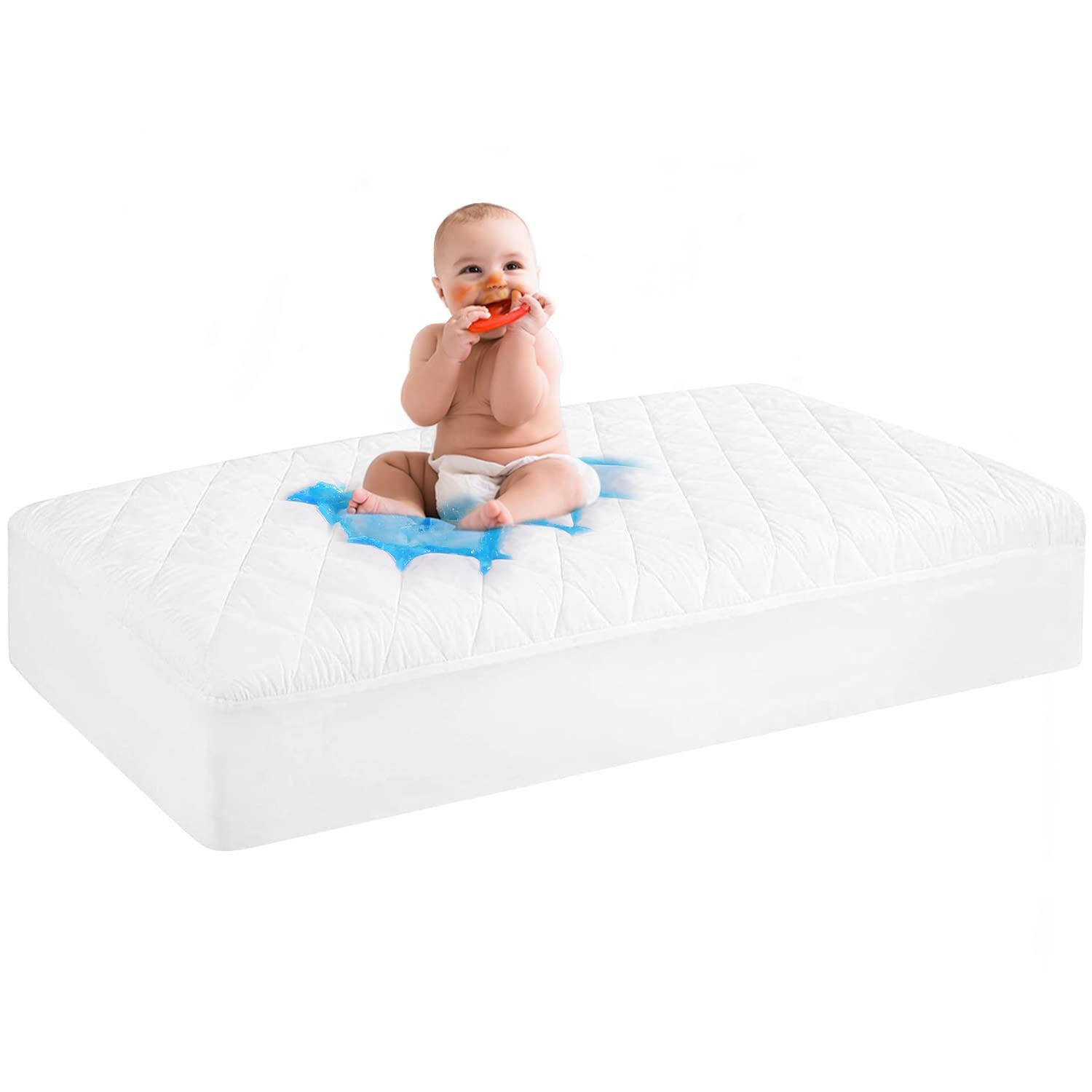 GRT OEKO-TEX Certified Eco-Friendly Crib Mattress Cover