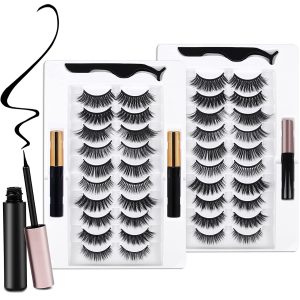 AROIC Waterproof Eyeliner & Disposable Magnetic Eyelashes