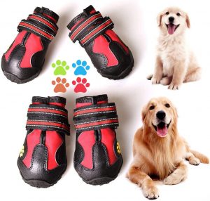 CovertSafe Adjustable Reflective Straps Dog Boots