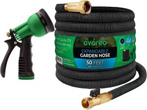 Ovareo Flexible Expandable Heavy Duty Triple Latex Core Garden Hose