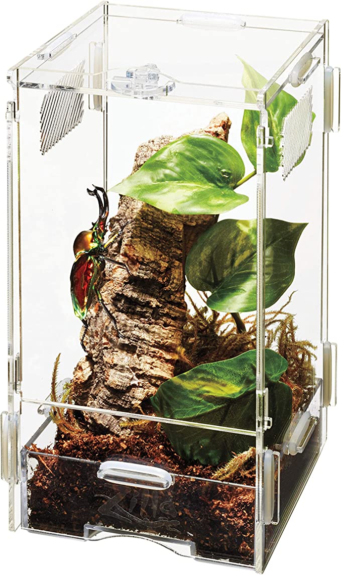 Zilla Small Tree Dwelling Invertebrates Micro Habitat Terrarium Enclosure