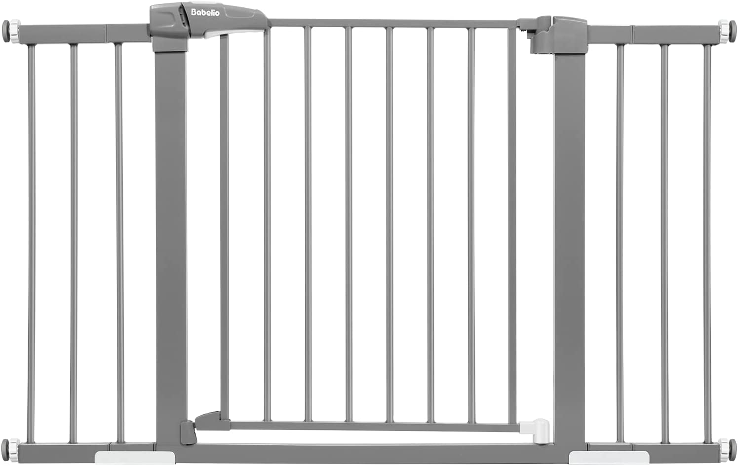 Babelio Double Locking Auto-Close Extra Wide Pet Gate, 48-Inch