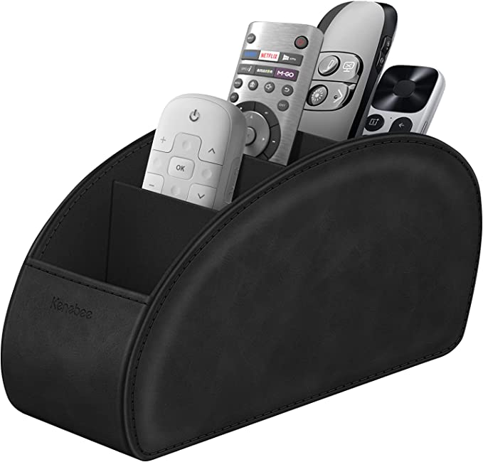 KENOBE Anti-Slip Multi-Compartment Remote Control Holder