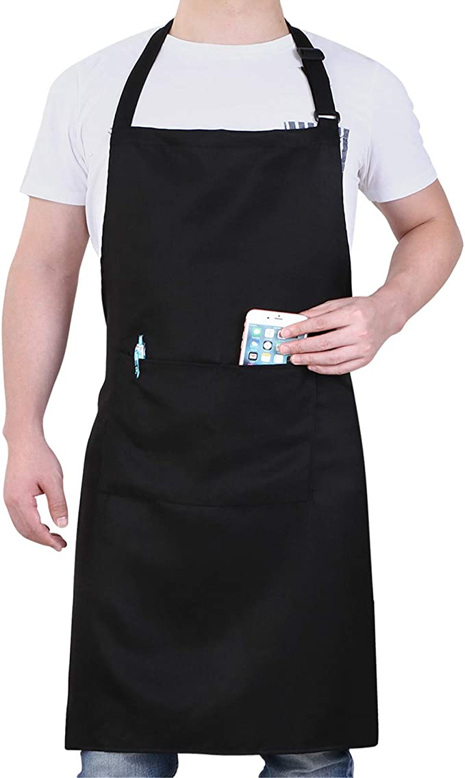 Will Well Water & Oil Resistant Chef Apron For Grilling