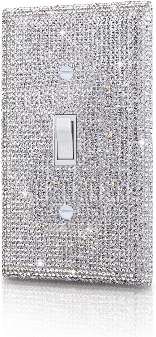 Gaocai Rhinestones Design Light Switch Cover