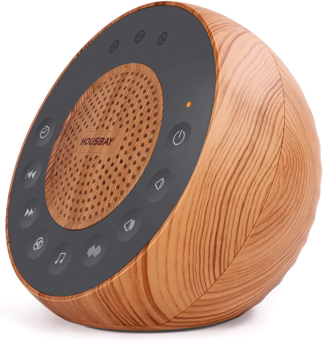 HOUSBAY Wood Grain Finish Sound Machine