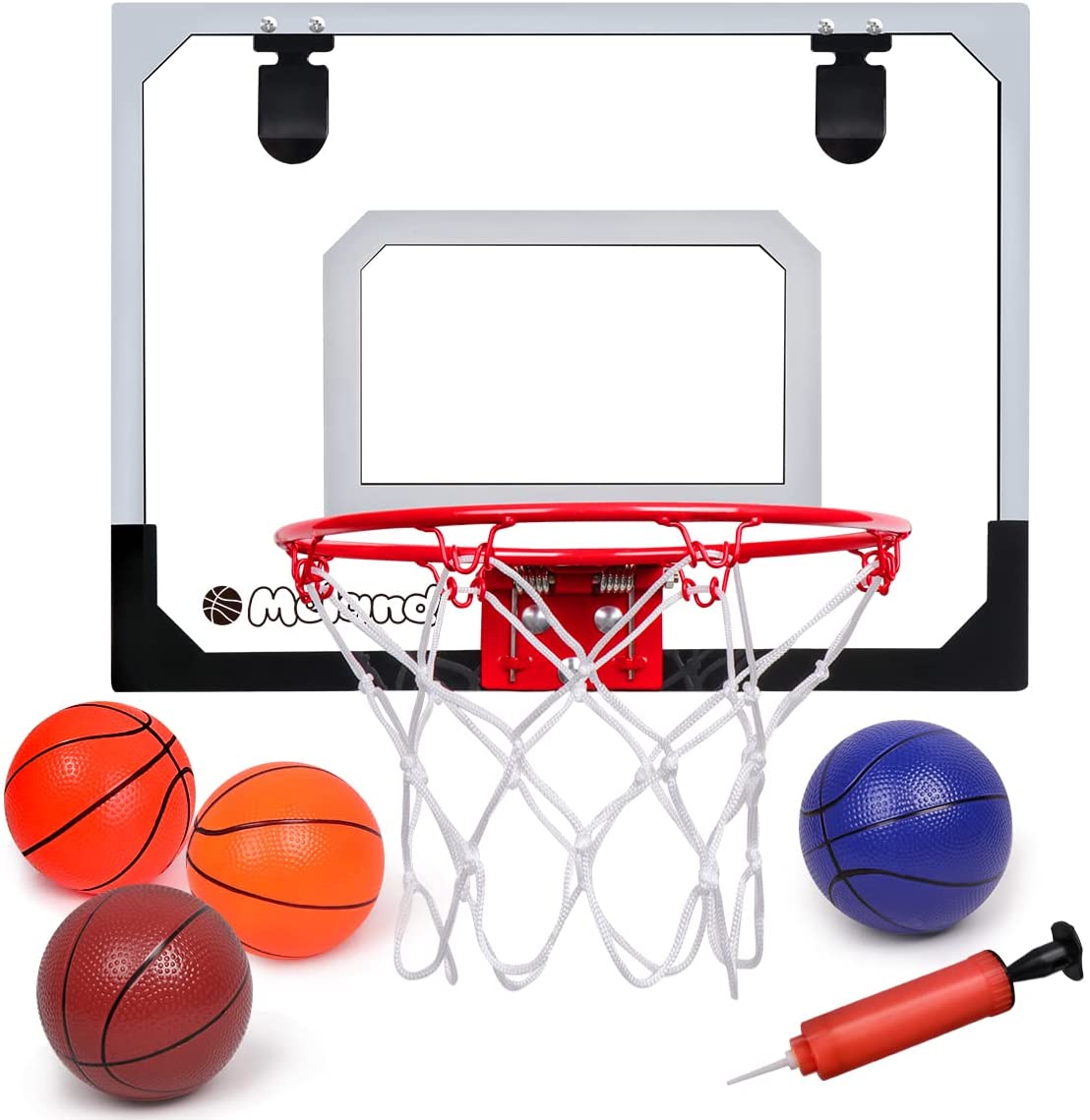 Meland Steel Rim Door Mounted Indoor Basketball Hoop