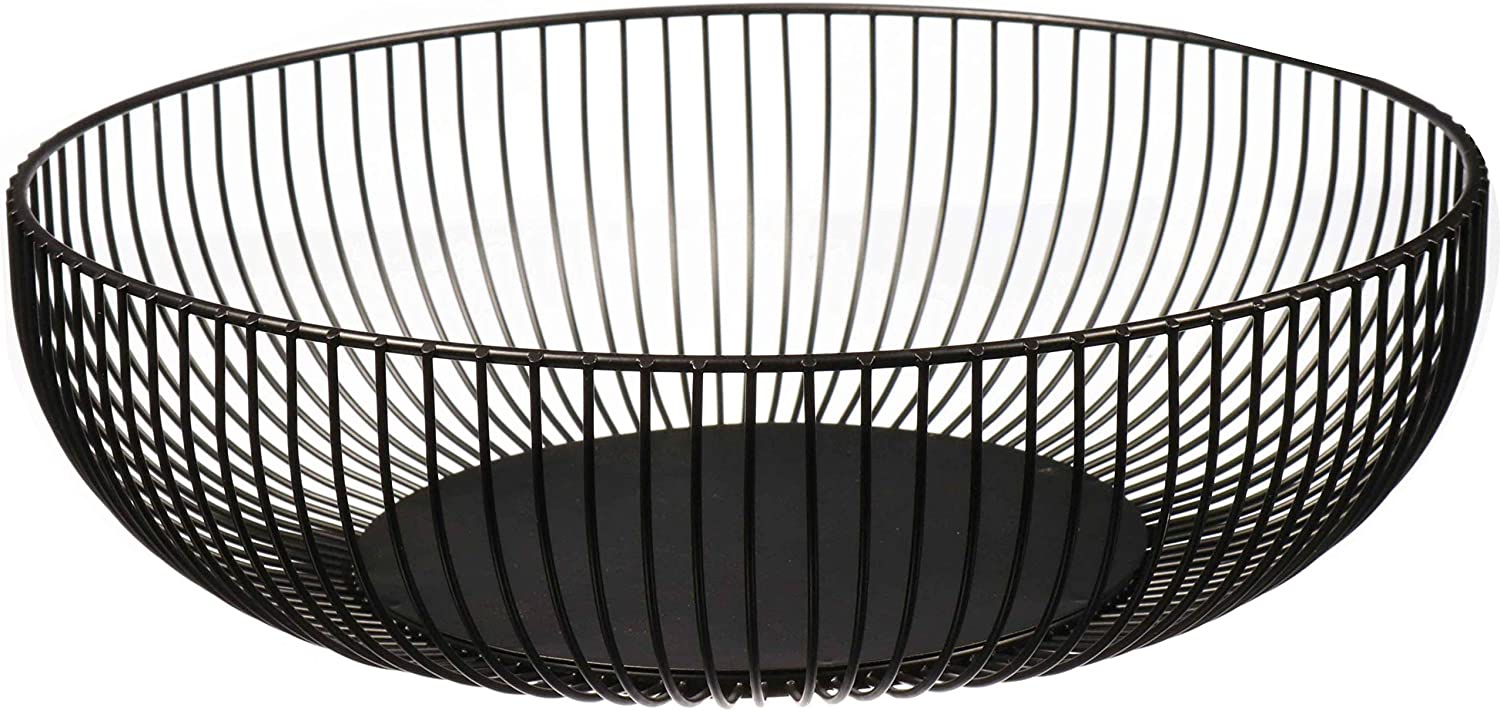 Cq acrylic Minimalist Iron Wire Fruit Bowl