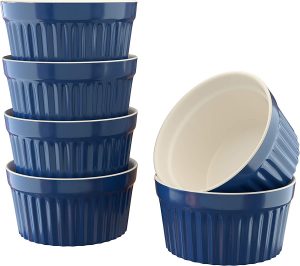 Kook Oven & Dishwasher Safe Ramekins, 6-Piece