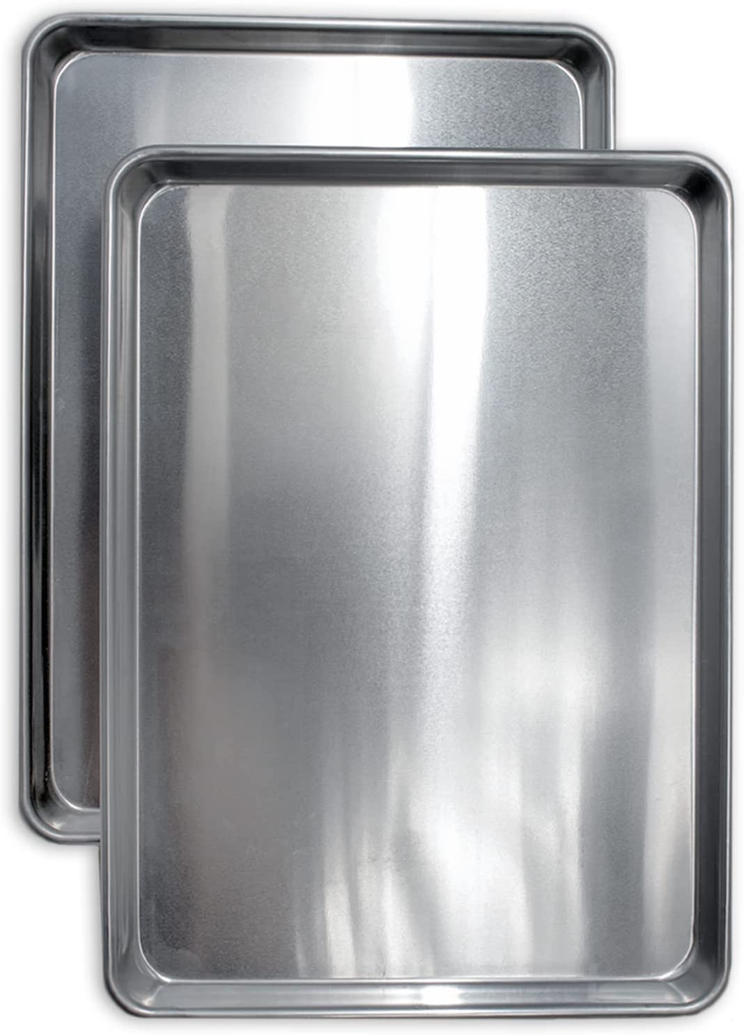 Saffron & Sage Warp-Resistant Aluminium Half Sheet Pans, 2-Piece