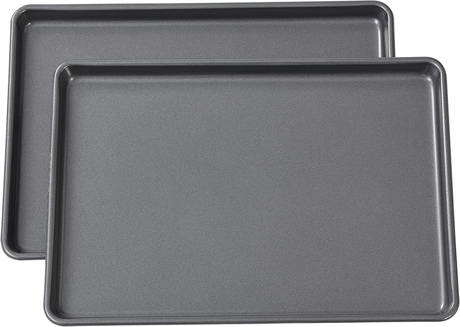 Wilton Non-Stick & Scratch-Resistant Coating Sheet Pans, 2-Piece