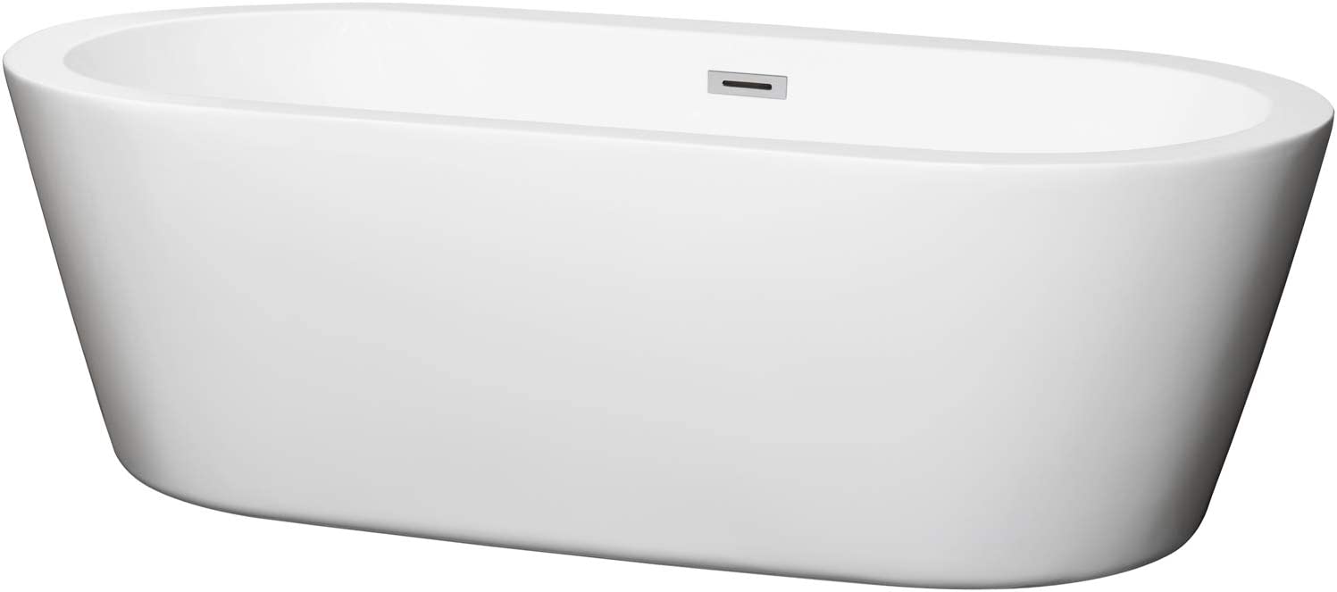 Wyndham Enamel Adjustable Base Bathtub, 71-Inch