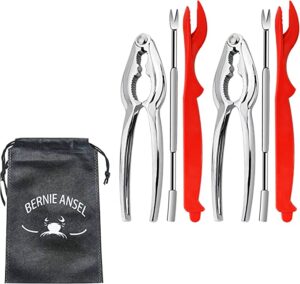 BERNIE ANSEL Crab Claw Crackers & Tools Set, 7 Piece