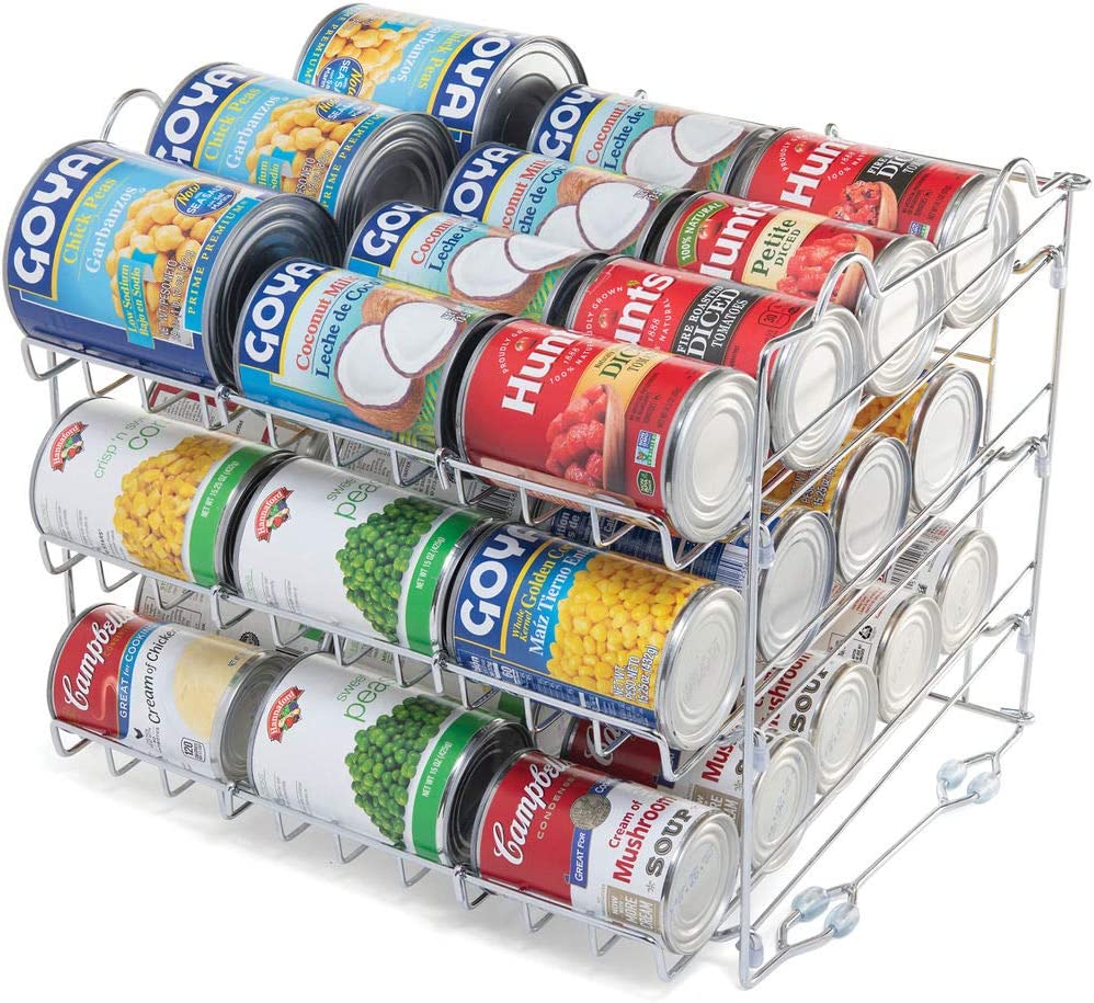 Sagler Non-Slip Design Steel Wire Can Organizer