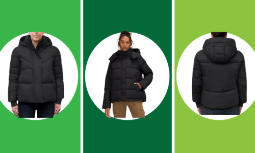 BCBG Puffer Jacket, Lululemon Wunder Puff