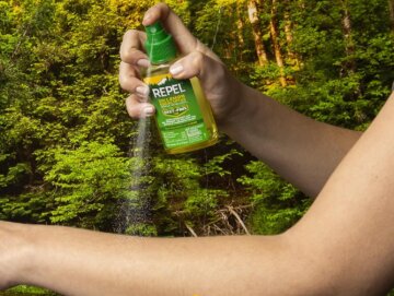 Repel bug spray